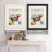 Great Dane Fawn Pasta Cream, Dog Art Print, Wall art | Framed Black