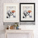 Great Dane Harlequin Pasta Cream, Dog Art Print, Wall art | Framed Black