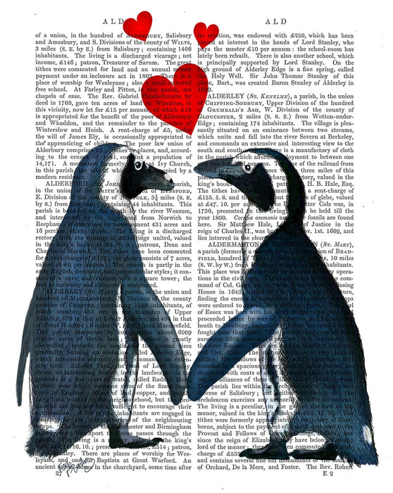 Penguins With Love Hearts