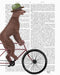 Poodle on Bicycle