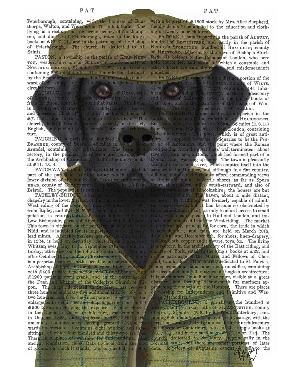 Dog Book Prints