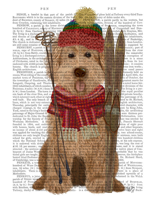 Goldendoodle Ski Dog