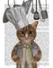Tabby Cat Fish Chef