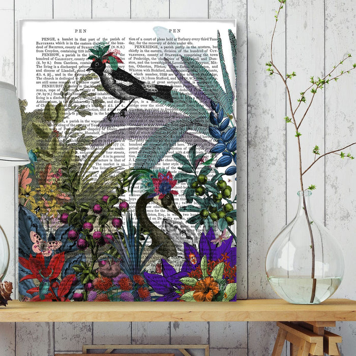 Bird Book Print