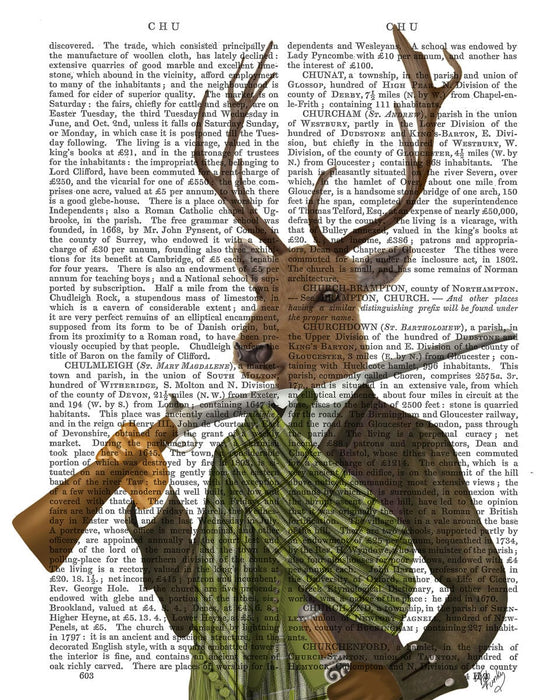 FabFunky Scottish Deer Colonel Hamish Haggis