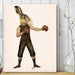 Boxing Hare, Animal Art Print, Wall Art | Canvas 28x40inch