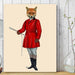 Fox Hunter 3, Full, Art Print, Canvas Wall Art | Print 18x24inch