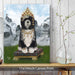 Tibetan Tibetan, Dog Art Print, Wall art | Canvas 11x14inch