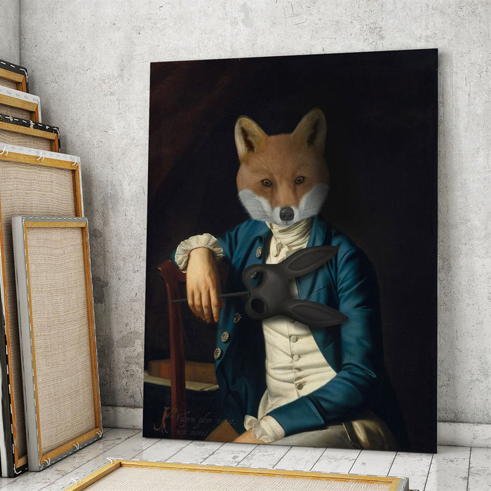 The Masked Fox, Limited Edition, Fine Art Print | Ltd Ed Print 24x36inch