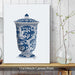 Chinoiserie Vase Tree Blue, Art Print | Framed Black