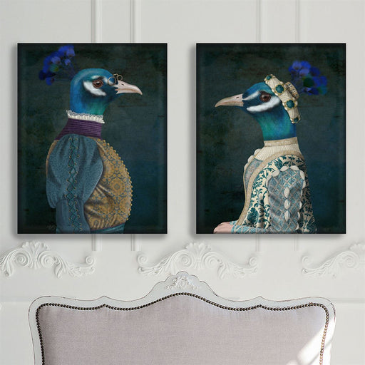 Peacocks, Medieval SubPlots, Limited Edition, Fine Art Print Collection | FabFunky